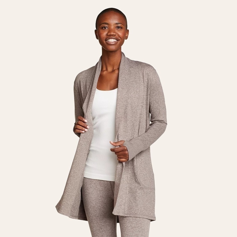 Eddie Bauer Women's Train Ascent Long-Line Wrap EUC